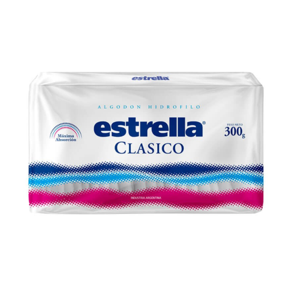 ALGODON ESTRELLA CLASICO 300 GR