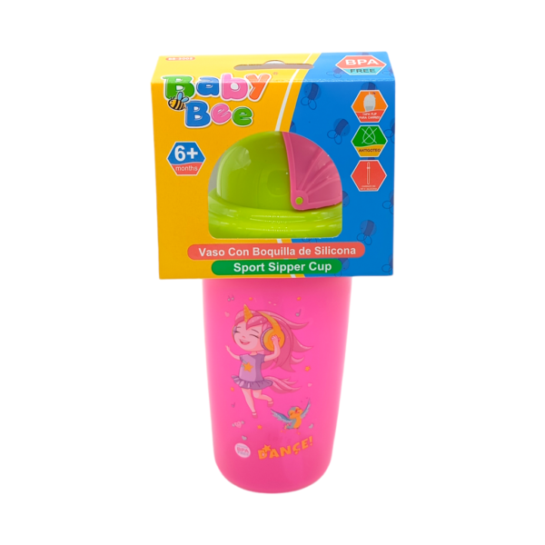 VASO DE 330 ML.CON SORBETE BB-3002 164476