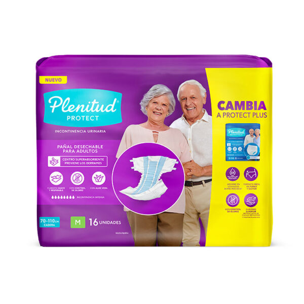 PAÑAL PARA ADULTOS PLENITUD PROTECT MX 8