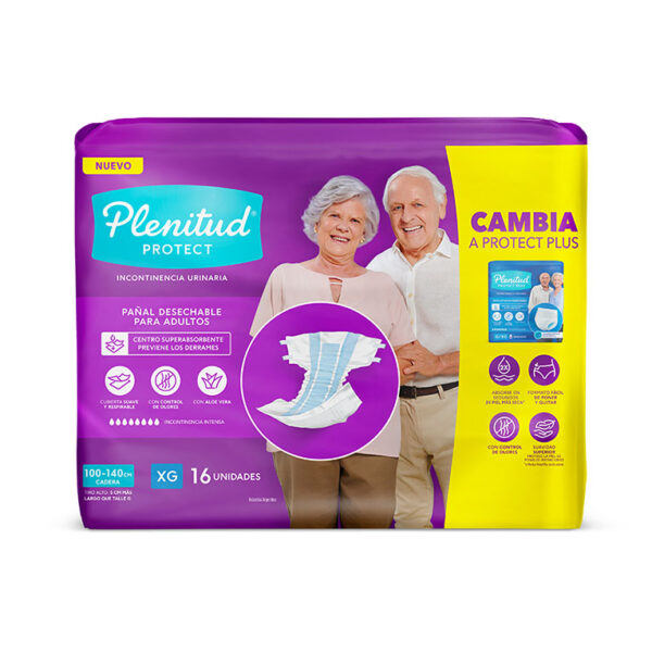 PAÑAL PARA ADULTOS PLENITUD PROTECT XGX16