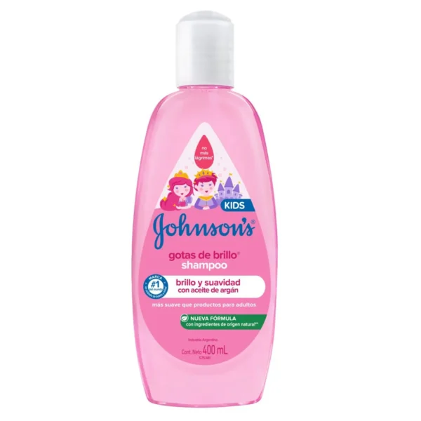 554011 J&J SHAMPOO GOTAS DE BRILLO X400ML