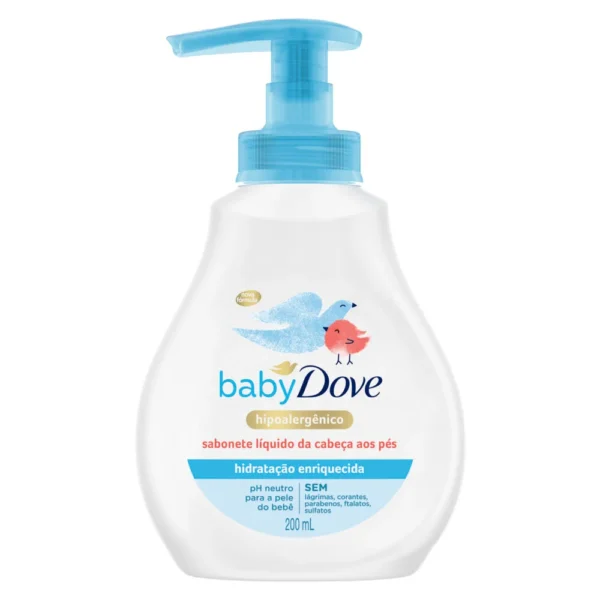 DOVE BABY JABON LIQUIDO HIDRATACION ENRIQUECIDA 200ML