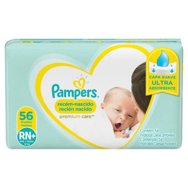 80316239 PAMPERS RECIEN NACIDO NB+ 56PADS X04 N