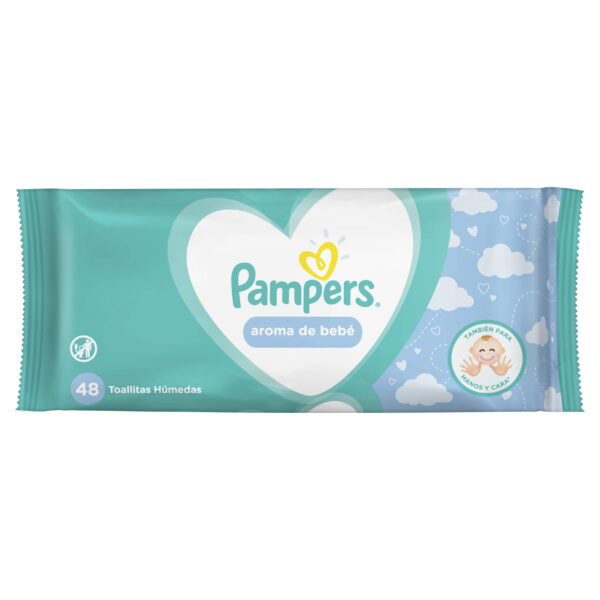 PAMPERS BABY WIPES AROMA BEBE 12X48