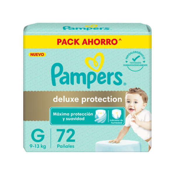 PAMPERS DELUXE PROT GDE 72 X 2