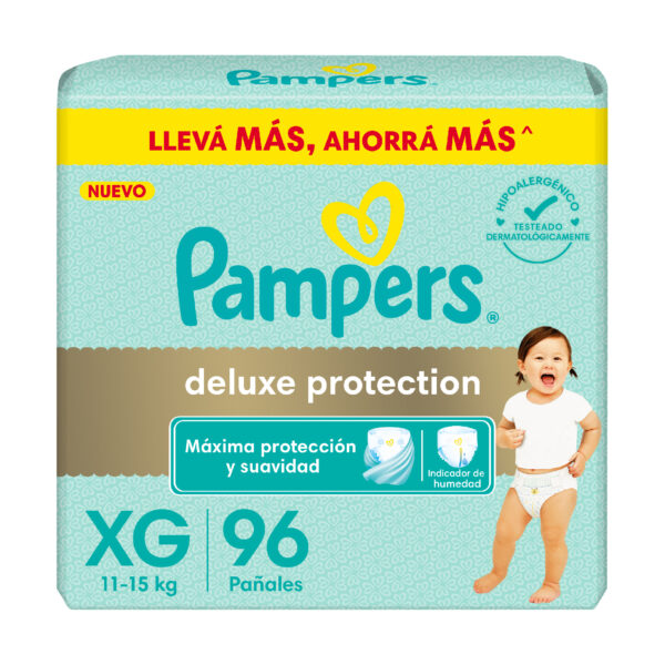 PAMPERS DELUXE PROT XGD 96 X 2