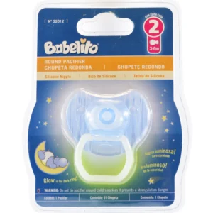 Chupete De Silicona Luminoso Redondo Talle 2 #32012