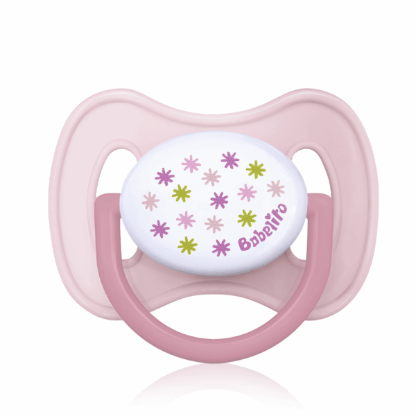 Chupete Con Tetina de Silicona Anatomico Rosa – Tamaño 3 #32558 - Image 2