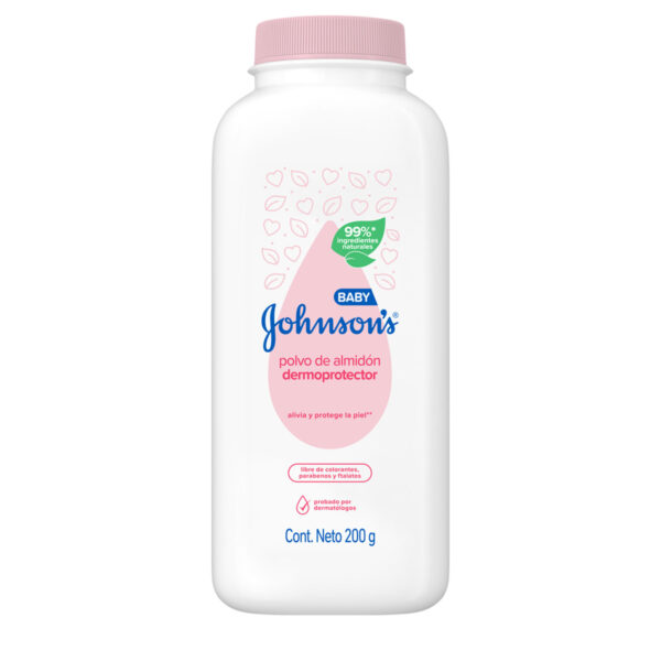 TALCO FECULA DERMOPROTECTOR ORIGINAL X 200GR JOHNSONS  (ROSA)
