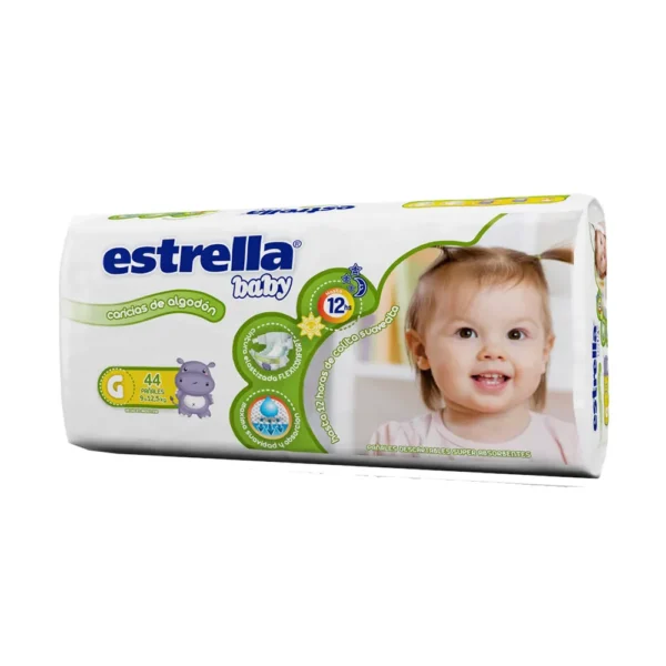 PAÑAL ESTRELLA GRANDE HIPERPACK 4 X 40 U