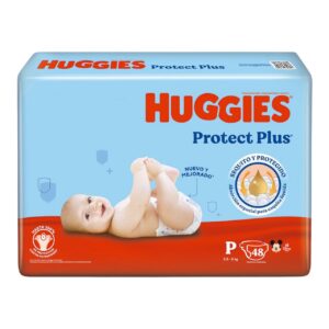 PAÑAL HUGGIES PROTECT PLUS P X48