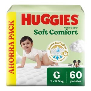 PAÑAL HUGGIES FLEXI COMFORT G X 60