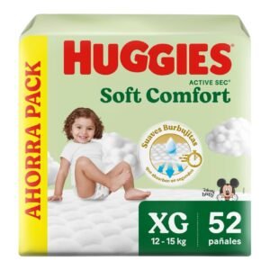 PAÑAL HUGGIES FLEXI COMFORT XG X52