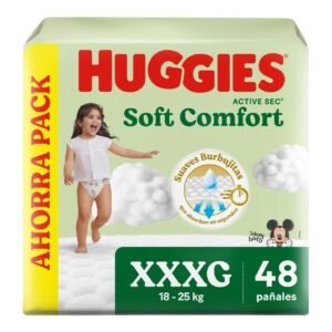 PAÑAL HUGGIES FLEXI COMFORT XXXG X 48