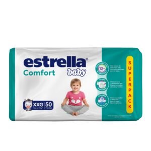 PAÑALES ESTRELLA BABY CONFORT XXG X 50 SUPERPACK