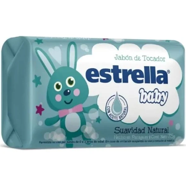 ESTRELLA BABY JABON DE TOCADOR SUAVIDAD NATURAL