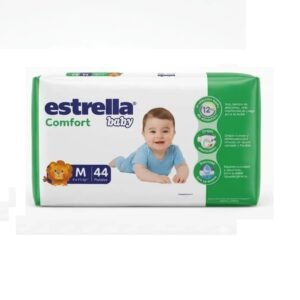 PAÑALES ESTRELLA BABY CONFORT  M X 44 HIPERPACK