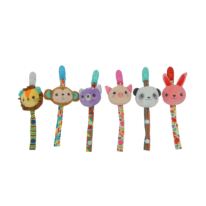 PORTACHUPETE ANIMALITOS PELUCHE WOODY TOYS