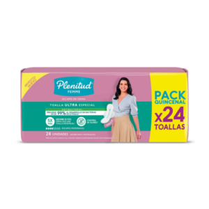 Toallita Adulto Plenitud Femme 24 unid ULTRA