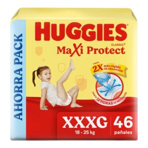 PAÑAL HUGGIES CLASSIC XXXG X 46