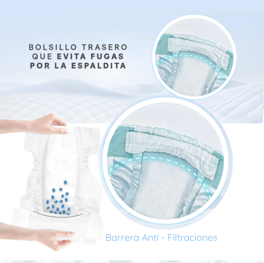 Pañales Huggies Dermacare Talle M x 58 (De 5,5 a 9,5 kg) - Image 5