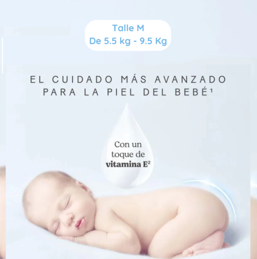 Pañales Huggies Dermacare Talle M x 58 (De 5,5 a 9,5 kg) - Image 2