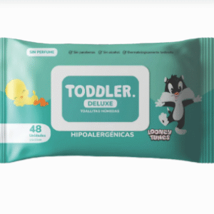 Toallitas Húmedas Bebe Toddler Sin Perfume 48u Con Tapa
