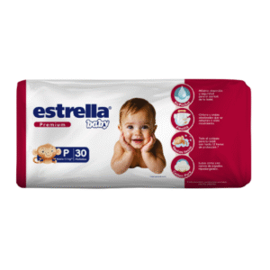 Pañal Estrella Baby Premium Pequeño Hiperpack 6 X 30