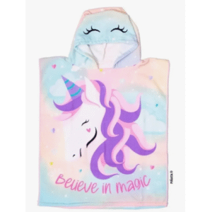 Poncho Toalla Capucha Microfibra Piñata Disney Unis 50 x 120 cm