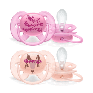 Scf 223/04 Chupete Ultra Soft Deco (6-18m) Nena X2