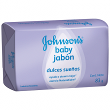 JABÓN JOHNSON TOCADOR AYUDA A DORMIR (VIOLETA) X80 GR