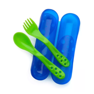 Bi Tenedor + Cuchara C/ Estuche