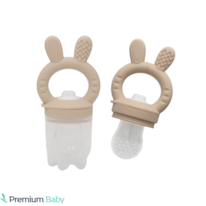 CHUPETE DE SILICONA - PREMIUM BABY - RABBIT Cod.: 26YYL021R BEIGE