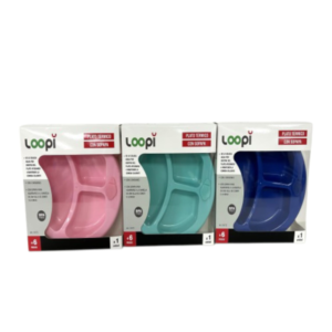 Loopi Plato Termico 3 Divisiones Surtidos