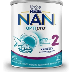 Nan Optipro 2 Leche Infantil En Polvo Lata 800gr