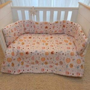 ACOLCHADO CON CHICHONERA COLECHO PARA COLCHON 50cm x 70cm BOSQUE