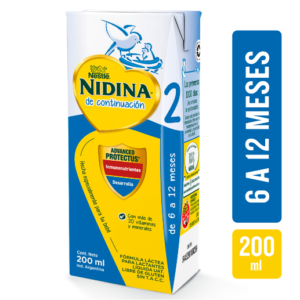 NIDINA 2 FORMULA INFANTIL 200ml Liquida 6-12meses