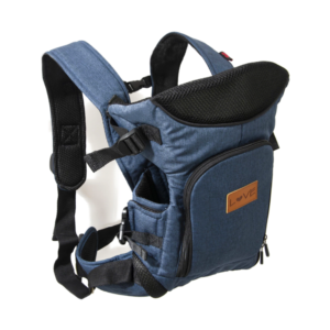 4008-04 Love Mochila Para Bebe Jean