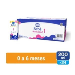 Sancor Bebe Liquida 1 Advance Brick x 200ml x 24 (0-6 meses) PACK CERRADO