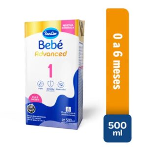 Sancor Bebe Liquida 1 Advance Brick x 500ml (0-6 meses) x UNIDAD
