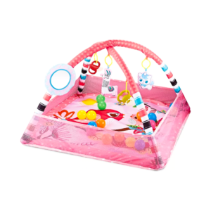 4029-05 (C) LOVE GIMNASIO PELOTERO CUADRADO ROSA