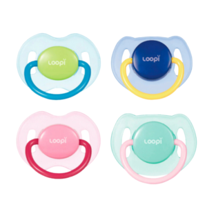 LOOPI CHUPETE TETINA REDONDA x 2u (0-6meses) - COLOR SURTIDO