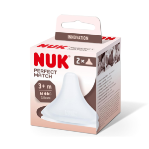 NUK TETINAS PERFECT MATCH X 2 FLUJO M (3+ MESES)