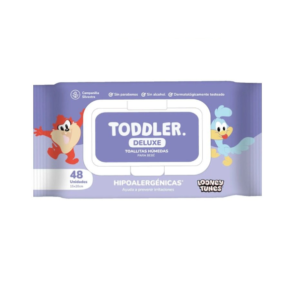 TOALLITAS HÚMEDAS TODDLER CON CAMPANILLA SILVESTRE 48