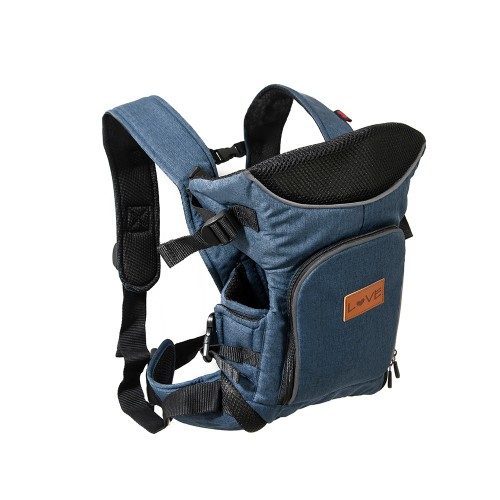 4008-04 LOVE MOCHILA PARA BEBE JEAN PORTABEBE