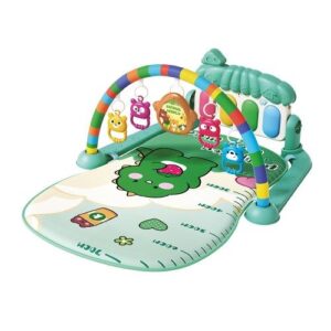 4040-6A VERDE DINO LOVE ALFOMBRA /GIMNASIO DE ACTIVIDADES CON PIANO INFANTIL DESMONTABLE
