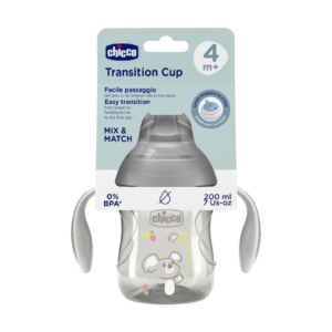 CHICCO VASO TRANSITION UNISEX 200ML 4m+