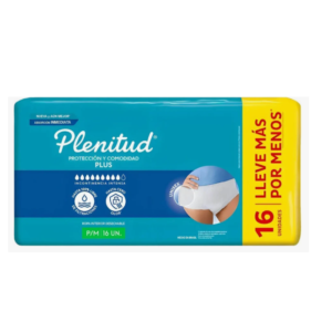 PANTS PLENITUD PROTEC PLUS P/M X16