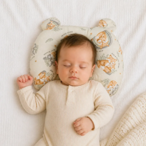Almohada Bebé  Anti Cabeza Plana (Cuna-Coche)