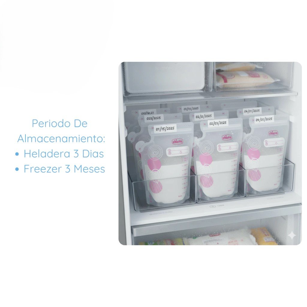 CHICCO BOLSAS CONTENEDORAS DE LECHE X 30UNID - Image 6